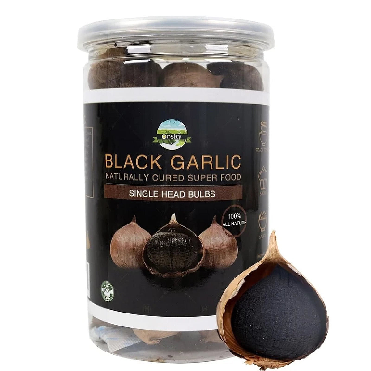 Medina Black Garlic - কালো রসুন