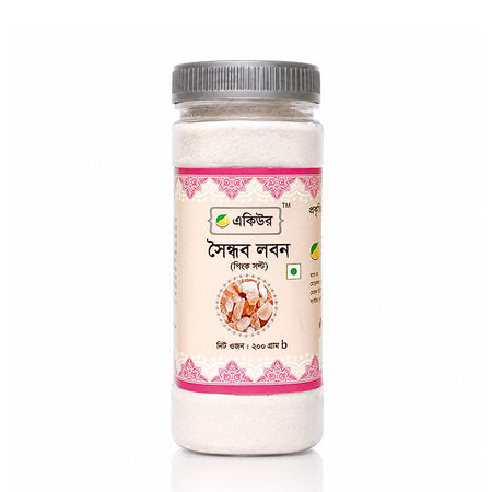 Acure Rock Salt (Pink Salt) - Pure Himalayan Pink Salt for Cooking and Health | সৈন্ধব লবণ