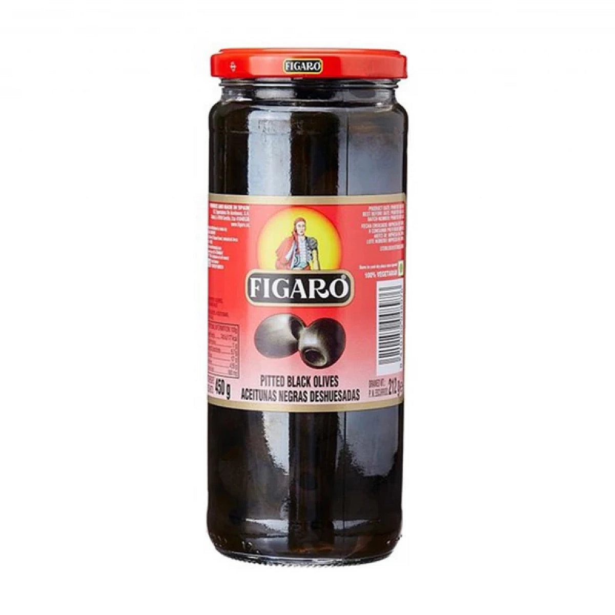 Figaro Pitted Black Olives