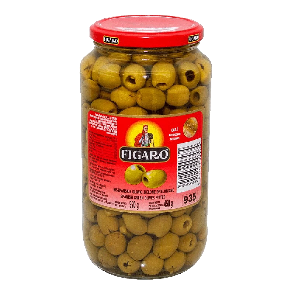 Figaro Pitted Green Olives