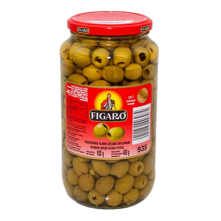 Figaro Pitted Green Olives