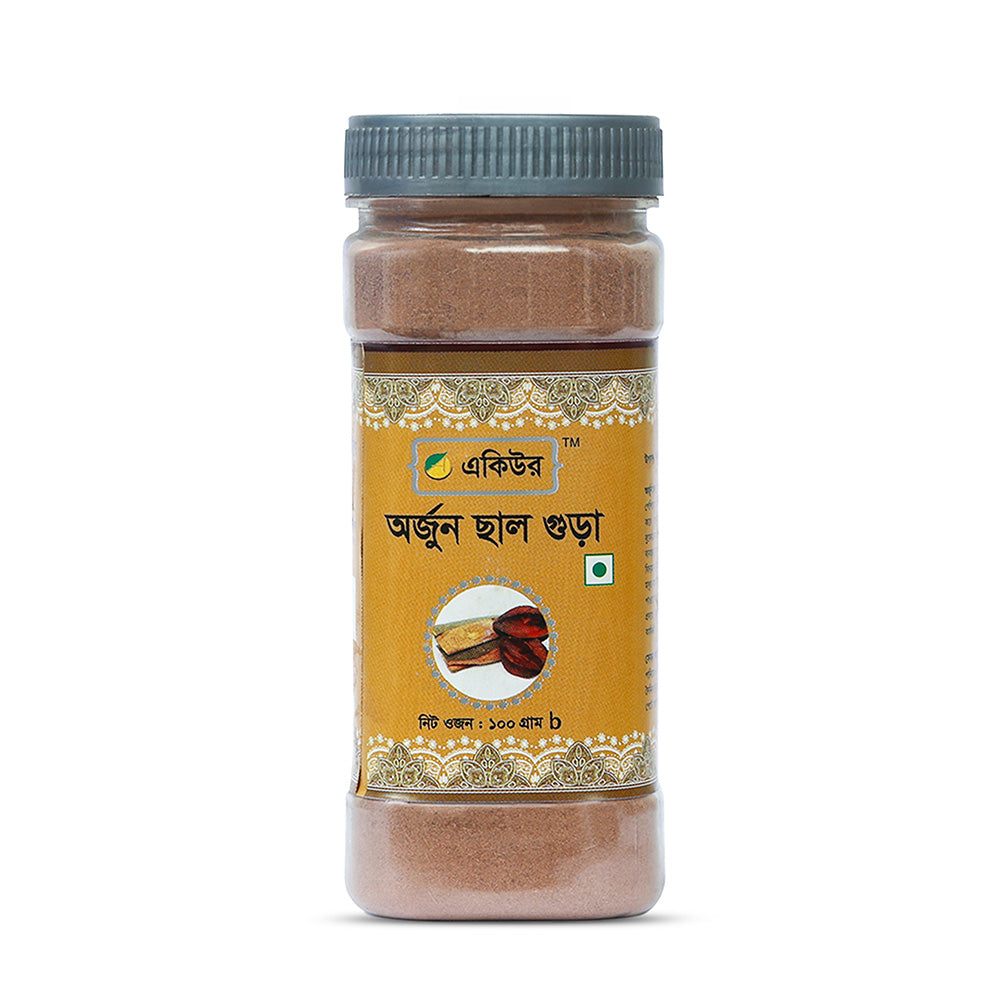 Acure Arjun Bark Powder - Ayurvedic Heart & Cardiovascular Health Support | অর্জুন ছাল গুঁড়া