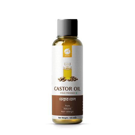 Acure Castor Oil ক্যাস্টর অয়েল কিনুন অনলাইনে - Pure রেড়ির তেল Bangladesh