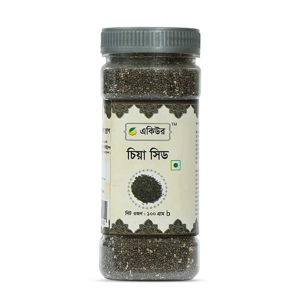 Acure চিয়া সিড ১০০ গ্রাম জার – Chia Seeds 100g Small Pack Bangladesh