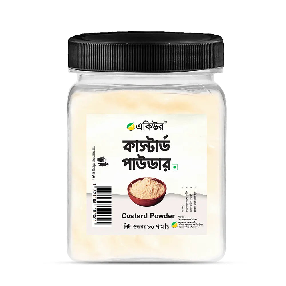 Acure Custard Powder (কাস্টার্ড পাউডার) 80g Jar - Best Price in Bangladesh