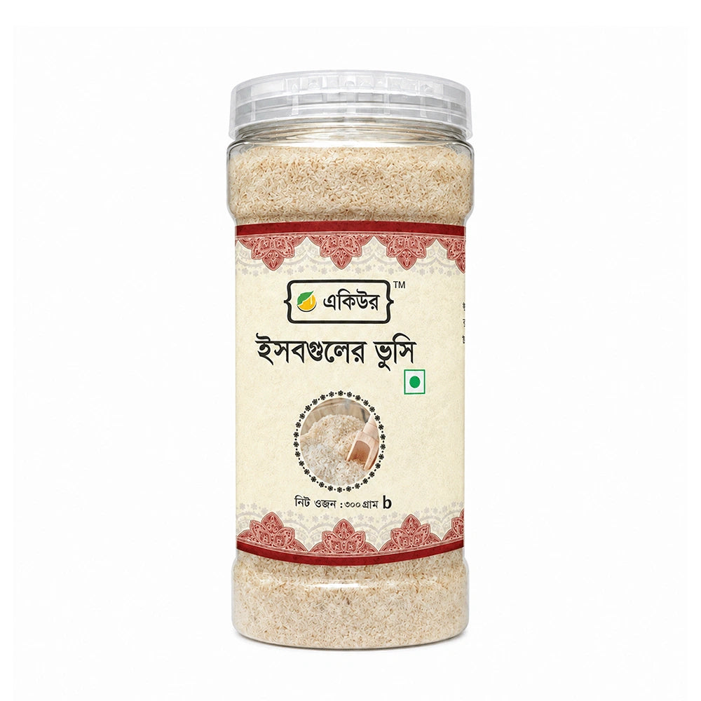 Acure ইসবগুলের ভুসি ৩০০ গ্রাম জার – Isabgul Husk Psyllium Husk 300g Bangladesh 