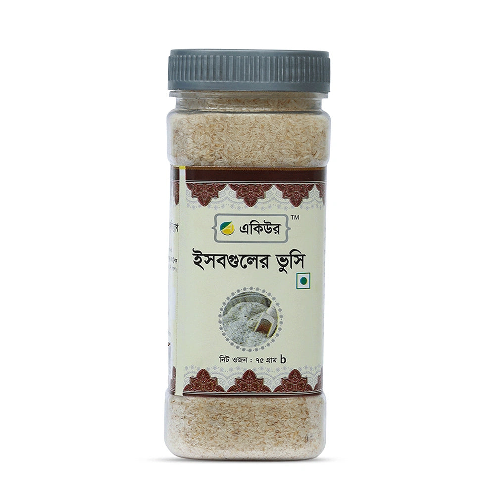 Acure ইসবগুলের ভুসি ৭৫ গ্রাম জার – Psyllium Husk 75g Bangladesh