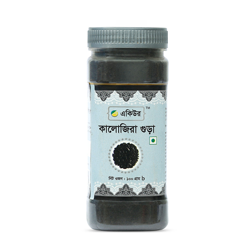 Acure Black Seed Powder - Pure Organic Kalojira Powder for Immunity & Health | কালোজিরা গুঁড়া