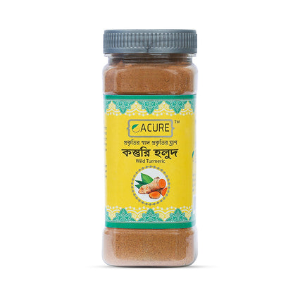 Acure Wild Turmeric Powder - Pure Kasturi Haldi for Natural Skin Care and Glow | কস্তুরি হলুদ গুঁড়া
