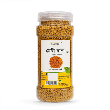 Acure প্রিমিয়াম মেথি দানা জার – Premium Methi Dana Fenugreek Seeds Bangladesh