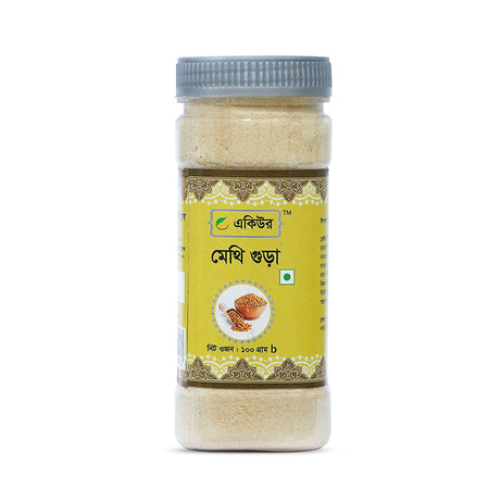 Acure Fenugreek Powder - Pure Organic Methi Powder for Hair & Health | মেথি গুঁড়া