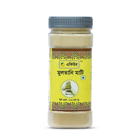 Acure Multani Mati Powder - Pure Fuller's Earth Clay Powder for Deep Skin Cleansing and Oil Control | মুলতানি মাটি পাউডার