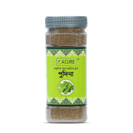 Acure Mint Powder - Natural Refreshing Herb and Digestive Aid | পুদিনা গুঁড়া