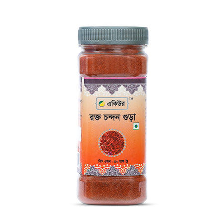 Acure Red Sandalwood Powder - Pure Raktachandan Powder for Skin Glow and Blemish Removal | লাল চন্দন গুঁড়া