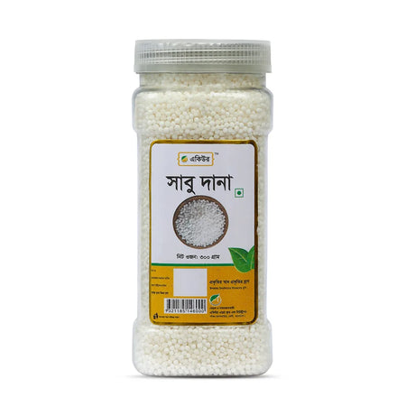 Acure প্রিমিয়াম সাবু দানা  জার – Premium Sabu Dana Sago Seeds Bangladesh