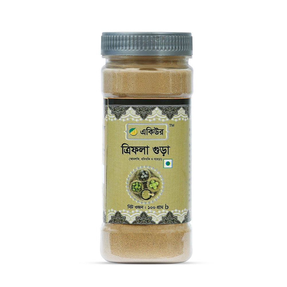 Acure Triphala Powder 100g - Ayurvedic Digestion & Detox Supplement | ত্রিফলা গুঁড়া