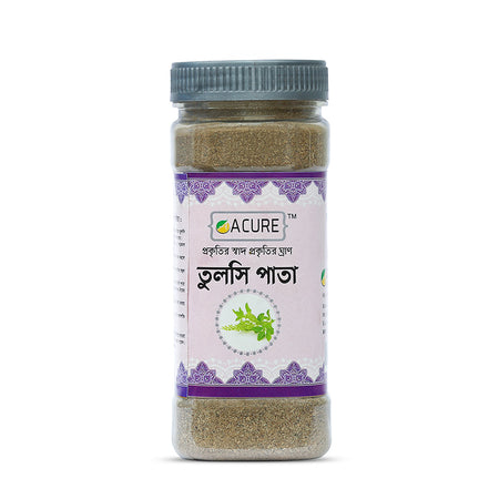 Acure Tulsi Powder - Ayurvedic Immunity & Respiratory Health Support | তুলসি গুঁড়া
