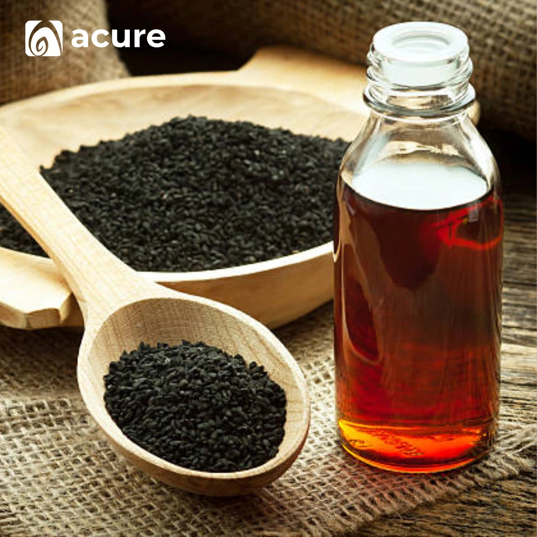 Pure কালোজিরা তেল Black Seed Oil - Acure Natural Oil Order করুন Online