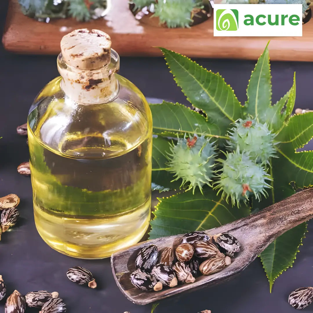 Cold Pressed Castor Oil ক্যাস্টর অয়েল কিনুন - চুল ও ত্বকের যত্নে Acure Oil
