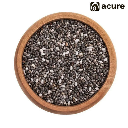 Acure চিয়া সিড ক্লোজ-আপ – Premium Chia Seed Texture Bangladesh