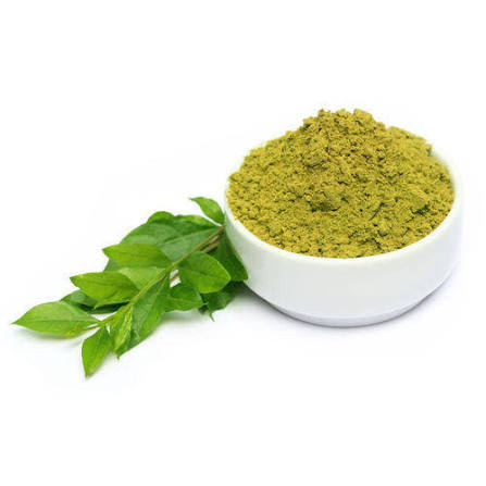 Acure Pure Henna Powder Heap in Wooden Bowl - Natural Hair Care | বাটিতে মেহেদি পাউডার