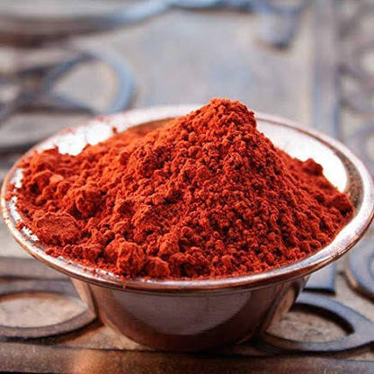 Acure Pure Red Sandalwood Powder in Bowl - Natural Skincare Herb | পাত্রে লাল চন্দন গুঁড়া