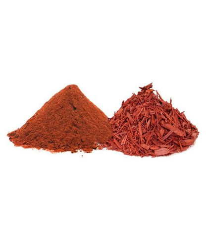 Fine Ground Red Sandalwood Powder Heaps - Organic Raktachandan | লাল চন্দন পাউডারের স্তূপ