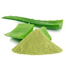 Acure Pure Aloe Vera Leaf Slice and Powder Heap - Organic Skin & Hair Supplement | অ্যালোভেরা পাতা ও গুঁড়া